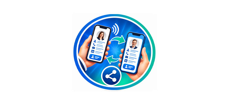 Träffa nya affärskontakte ikon