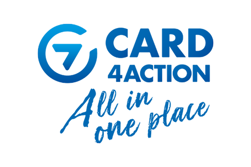 Card 4 action logo